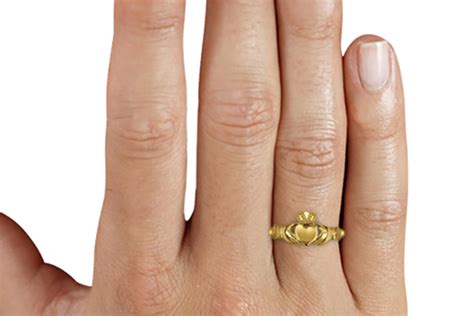 In addition to being stunning and wealthy with history, claddagh rings also are practical; How to wear a Claddagh ring - The Bench | Cookongold
