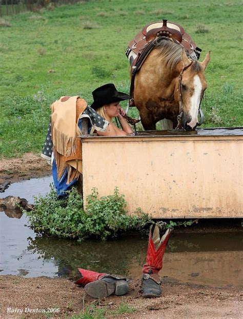 You must remember to do this slowly, especially if the child is used to bathing in warm or hot water. End of the trail. | Horses, Cowgirl and horse, Cowgirl ...