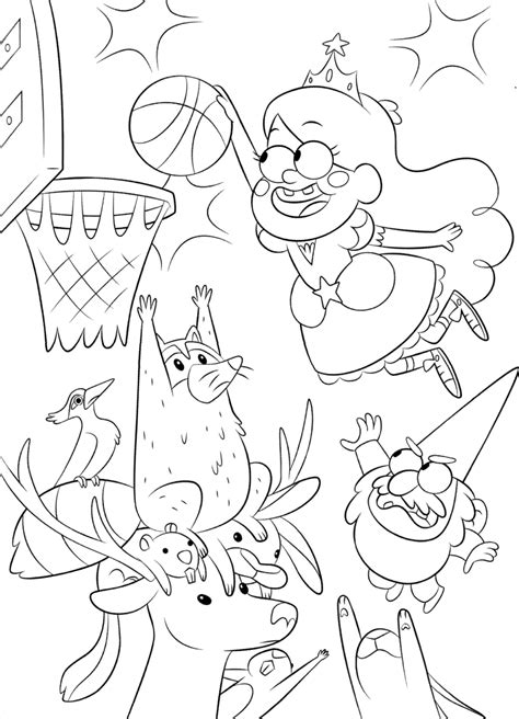 Gravity falls coloring pages dipper. Gravity Falls Coloring Pages - Best Coloring Pages For Kids