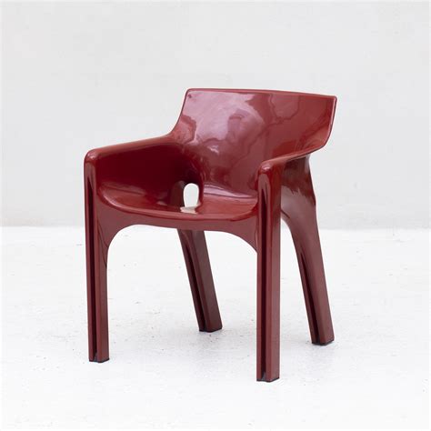 With straight or rolled armrests.available. Gaudi side chair by Vico Magistretti for Artemide, Italy ...