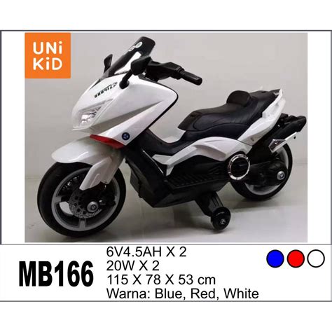 We would like to show you a description here but the site won't allow us. Mainan Anak Motor Aki Nmax Unikid MB 166/MB 168 (Khusus ...