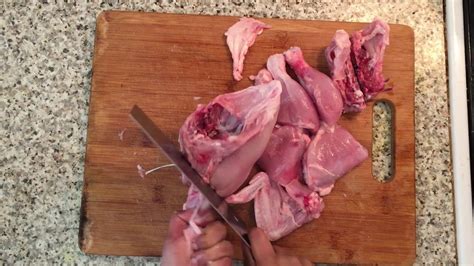 You can truss the turkey very well with butcher's twine, or you can use my preferred method and stitch the opening where the backbone was. How to cut whole chicken into small pieces or curry pieces ...