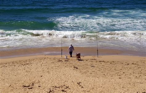 Bernetto bruno of seaside fishes on wharf 2 in monterey. Surf Fishing in Monterey Bay | Surf fishing in Monterey ...