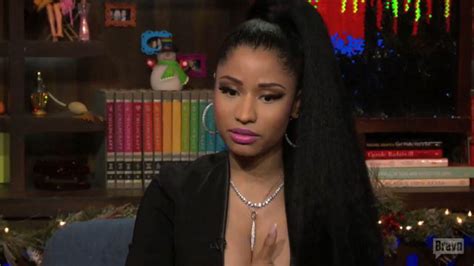 Nicki minaj suffered yet another nip slip when she appeared on watch what happened live on wednesday, dec. Nicki Minaj Suffers Nip Slip While Discussing Past ...