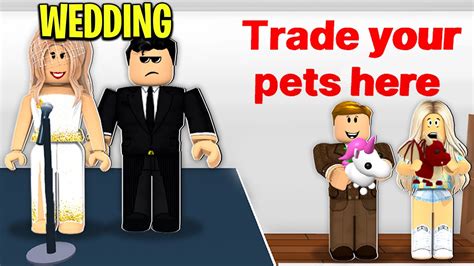Unfortunately, we don't have the pets obtaining history, so all pets adopted before the journal release will say they were adopted on the. She Got MARRIED In Adopt Me For FREE PETS.. (Roblox) - YouTube