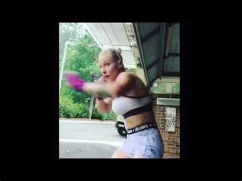 Recent changes ebanie_bridges's in instagram account. Ebanie "Blonde Bomber" Bridges - YouTube