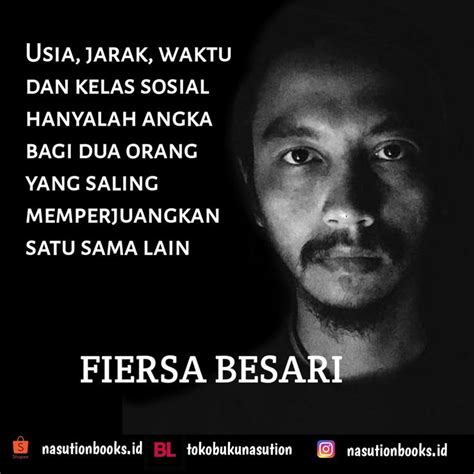 Nama fiersa besari awalnya dikenal sebagai musisi indie dari bandung. Pin di Quote