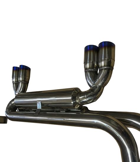 Please note that certain aftermarket exhaust systems may not comply with applicable us (including california) laws and regulations, and may therefore be prohibited for use on highways or roads, or on. BMW E46 M3 Performance Exhaust Backbox + Quad Titanium Tips, 98-05 - Malian Exhausts