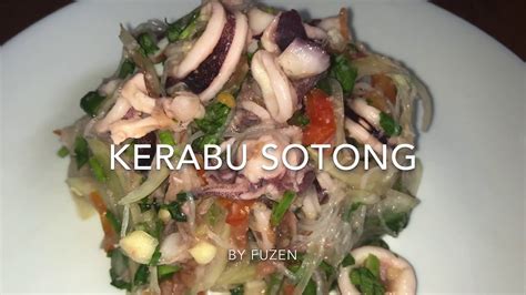 Mudah sangat nak menyediakannya, anda hanya perlukan satu langkah 1. Kerabu Sotong Ala Thai - YouTube