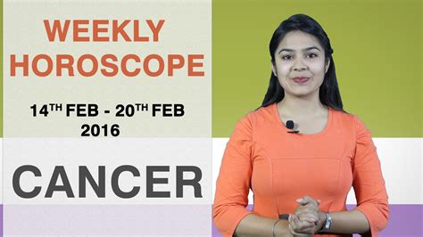 Find out what exactly your sign should expect with your weekly love horoscope for cancer! Cancer | Weekly Horoscope | 14th Feb To 20th Feb by ...