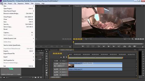 By doing so, you'll make and save a copy of the original, in case you're. How to save Adobe Premiere videos as AVI - YouTube