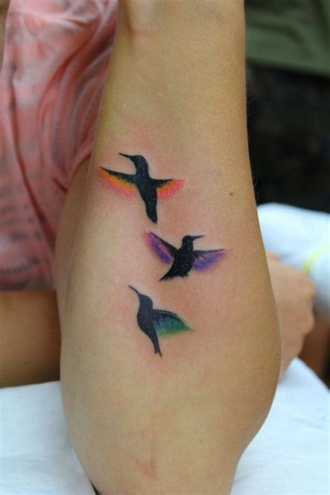 The pain depends on the area youd choose to have your bird tattoo inked. Cute three little birds forearm tattoo - Tattooimages.biz