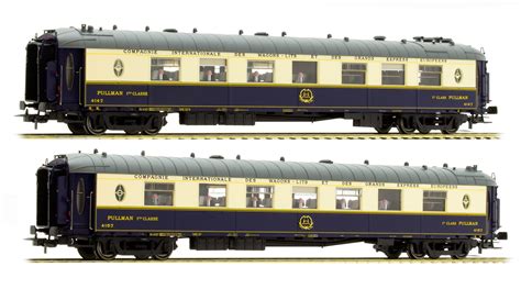 Documentations et aux nombreuses archives sur tous les modèles de train belge, français, italien, espagnol LS Models Set of 2 Pullman cars type WP of CIWL - Cote d'Azur - EuroTrainHobby