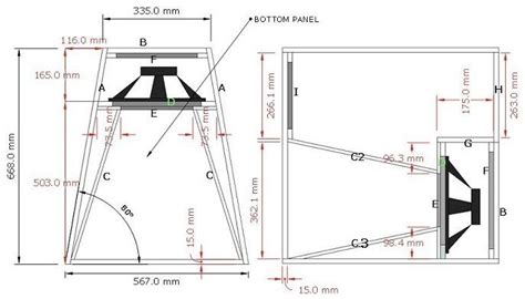 Scopri ricette, idee per la casa, consigli di stile e altre idee da provare. Skema Desain Box Speaker Mid-hi type Horn Loaded 1x12 ...