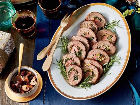 While the tenderloin finishes cooking or while your steaks are resting, add a finely minced shallot to the pan while scraping any fond off the bottom. Stuffed Beef Tenderloin with Burgundy-Mushroom Sauce ...