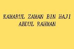 Radziah binti abdul rahman business address: KAMARUL ZAMAN BIN HAJI ABDUL RAHMAN, Pesuruhjaya Sumpah in ...