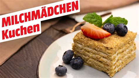 Zwischen berg und tiefem, tiefem tal. Milchmädchen-Kuchen ohne backen - YouTube