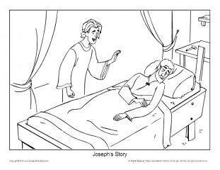 Visitation of mary to elizabeth. Angel Coloring Pages | Joseph Was Told About Jesus