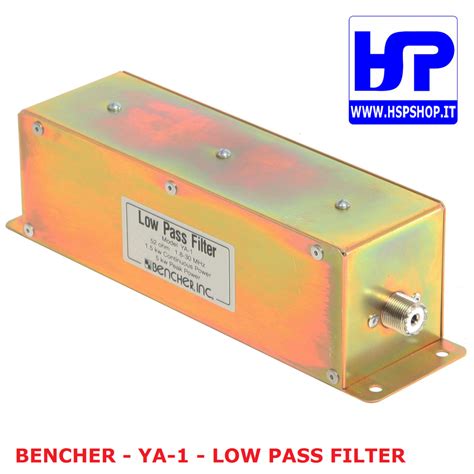 A tvi ao pé de si. BENCHER - YA-1 - ANTI-TVI LOW PASS FILTER - HardSoft Products