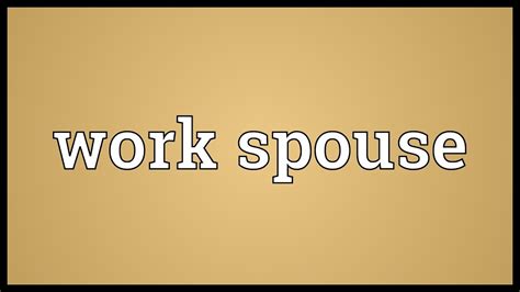 Abang ipar (spouse's older brother) adik ipar (spouse's younger brother). Work spouse Meaning - YouTube