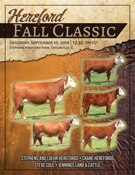 Hereford Fall Classic Sale by Generation 6 Marketing - Issuu
