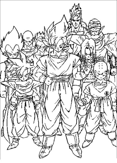 He practices martial arts and travels the world in search of magical pearls that will help summon a real dragon. Fun Coloring Pages: Dragon Ball Coloring Pages