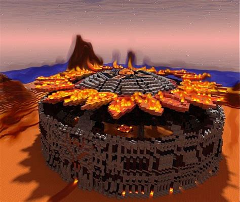 130 52k6 19 47 500. The Colosseum of The Burning Lotus Minecraft Project