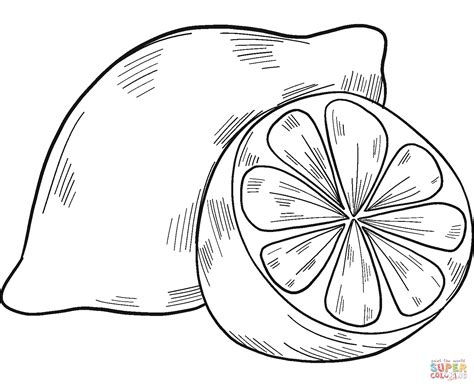 For boys and girls, kids and adults, teenagers and toddlers, preschoolers and older kids at school. Lemons coloring page | Free Printable Coloring Pages