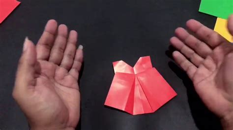 Daripada bingung, yuk buat sendiri jemuran dari paralon. Cara membuat gaun atau baju yang indah dari Origami - YouTube