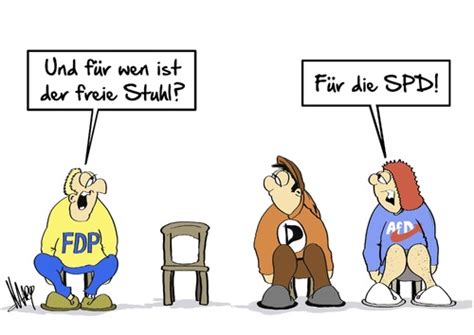 Diese maßnahme dient dem schutz ihrer familie, der nachbarn und aller anderen menschen in ihrem umfeld. freier Stuhl von Marcus Gottfried | Politik Cartoon | TOONPOOL