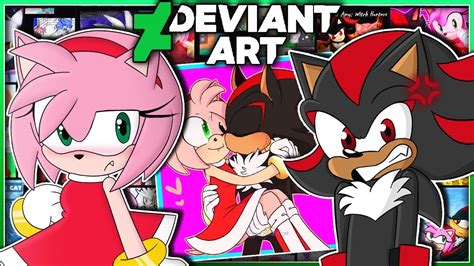 This is honestly one i had never heard of before. Shadow & Amy Visit DEVIANTART! - AMY KISSING SHADOW ...