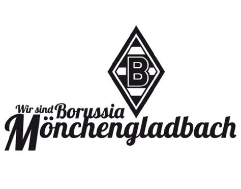 It is located west of the rhine, halfway between düsseldorf and the dutch border. Wandtattoo Borussia Mönchengladbach