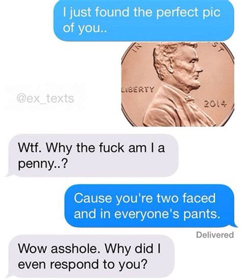 Let her know that you have a whole bunch of sweet nothings to whisper to her. Funny Texts: Girls Totally Owning Ex Boyfriends | Funny ...