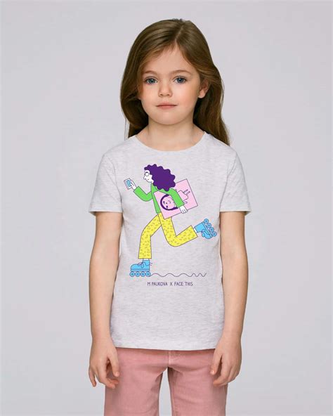 Martina Paukova x Face This T-shirt [girls] | Face This