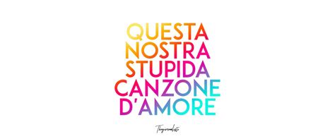 Se domani tu per caso sparissi e io non sapessi più con chi parlare dopo 3 gin cosa. THEGIORNALISTI - QUESTA NOSTRA STUPIDA CANZONE D'AMORE DAL ...