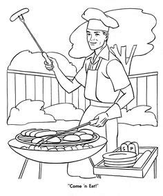 Are you searching for bbq smoker png images or vector? 119 Best Coloring Pages - Vintage images | Coloring pages ...