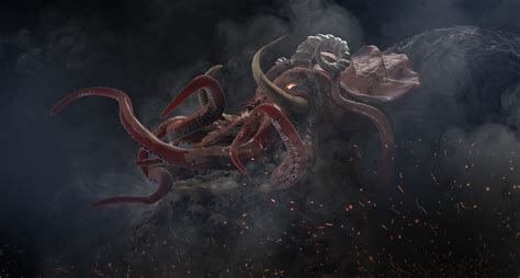 ArtStation - Monster Octopus, suneth deeptha