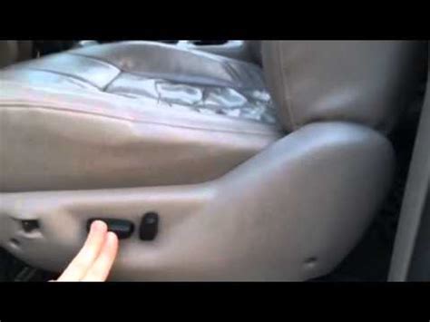 2002 Jeep Grand Cherokee Limited- Power Seat Problem - YouTube