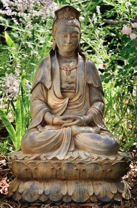 Garden statue of an angel with musical instruments. Awesome Buddha Statue for Garden Decorations 57 | Buddha ...