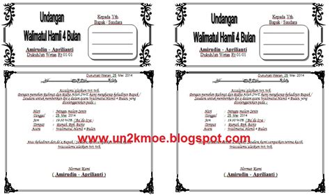 Cari produk stiker & label lainnya di tokopedia. Download Undangan Gratis | Desain Undangan Pernikahan ...