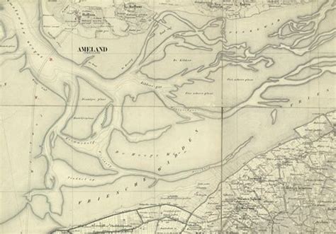 Een rijk natuurgebied en een oneindig mooie vaaromgeving: Afbeeldingsresultaat voor waterkaart waddenzee historisch