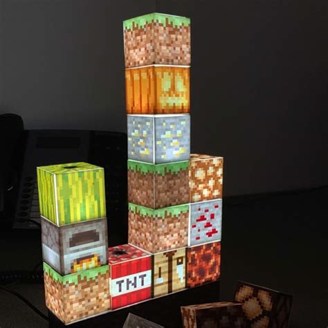 Check spelling or type a new query. Minecraft - Block Building Lamp - Toys and Collectibles ...