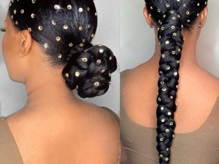 This type works best on hair with less texture. Beautiful Packing Gel Hairstyles - Afro Packing Gel Styles ...