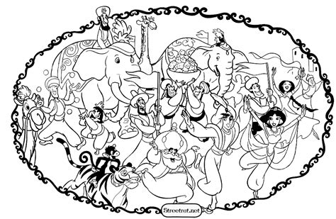 See more ideas about disney coloring pages, coloring pages, coloring books. Aladdin Coloring Book - Coloring Home