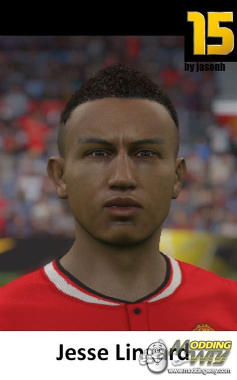 Jesse lingard is a center attacking midfielder from england playing for manchester united in the england premier league (1). Jesse Lingard face - FIFA 15 at ModdingWay