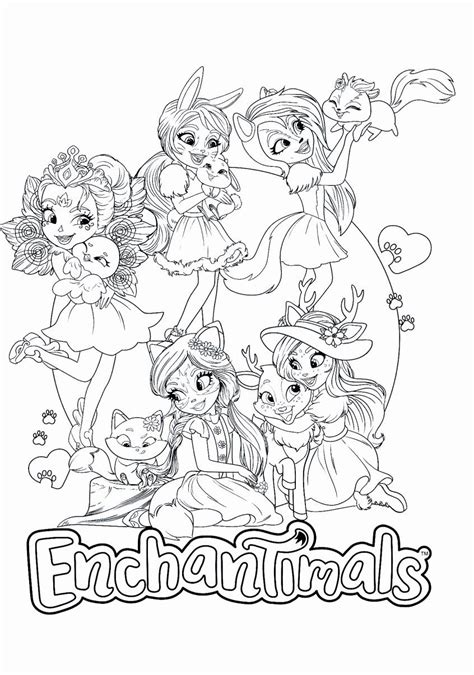Lalka enchantimals zimowe wędkowanie wybierz się na wyjątkową przygodę z lalką sashay seal, foczką blubber dzieci mogą wraz z przyjaciółmi enchantimals zarzucać wędki i łowić rybki, a potem wrzucać je do wiaderka. Kolorowanka Enchantimals Do Wydruku