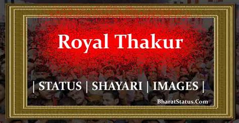 This is 1 line collection. Latest Rajput Thakur Hindi Status Shayari Images ...