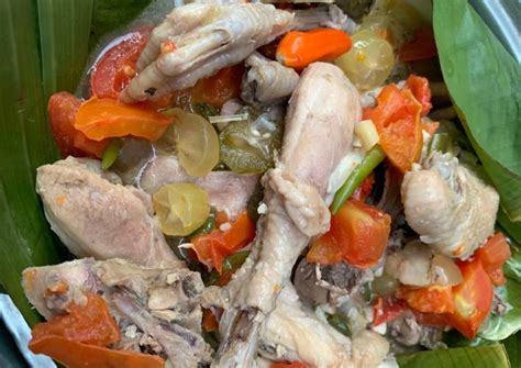 Sangat nikmat dimakan sebagai sayur lauk pendamping nasi. Masakan Garang Asem : Cara Membuat Garang Asem Ayam Yang ...