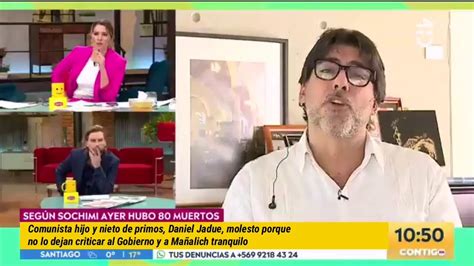 Óscar daniel jadue jadue (santiago, 28 de junio de 1967) es un arquitecto y sociólogo chileno. Comunista Daniel Jadue se molesta porque no lo dejan ...