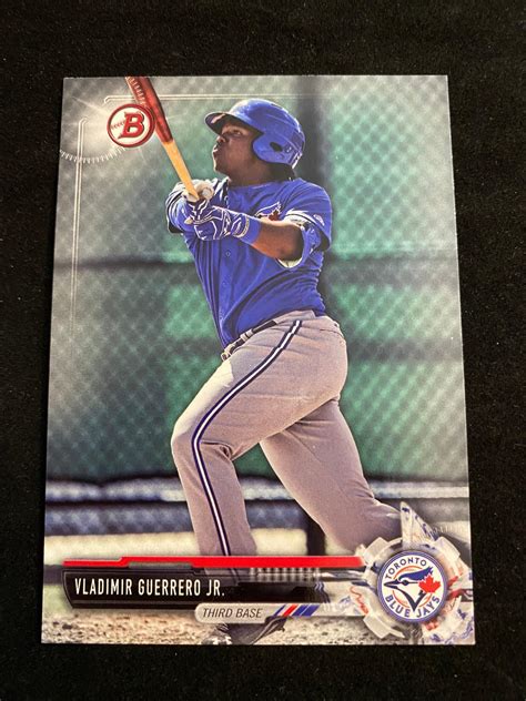 Maybe you would like to learn more about one of these? Lot - (Mint) 2017 Bowman Vladimir Guerrero Jr. Rookie #BD ...